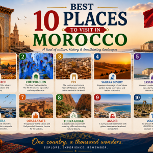 Best 10 places to visit in Morocco